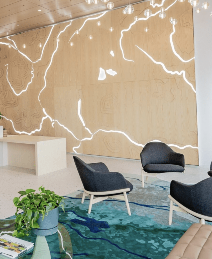 workplace interior display solutions