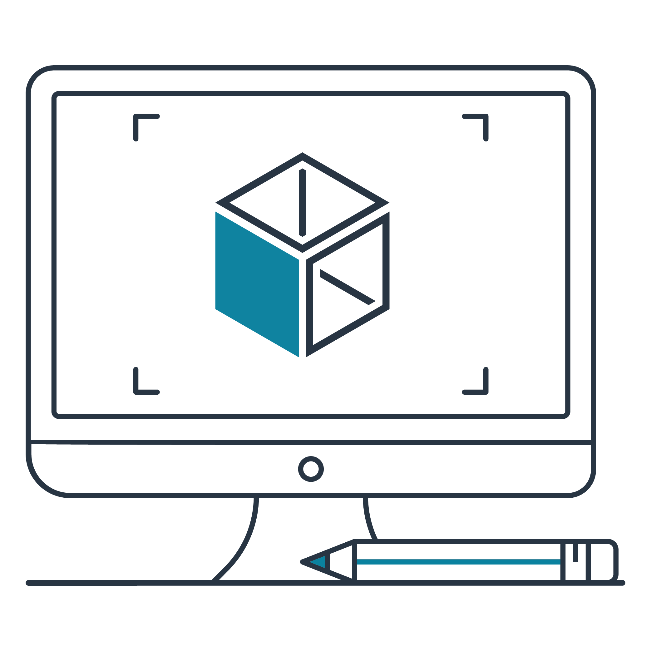 Design studio symbol Design studio symbol